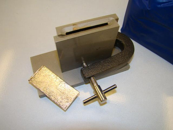 7.5 oz Professional Adjustable Ingot Mold Gold-Silver-Copper-150 DWT Flat Sheet