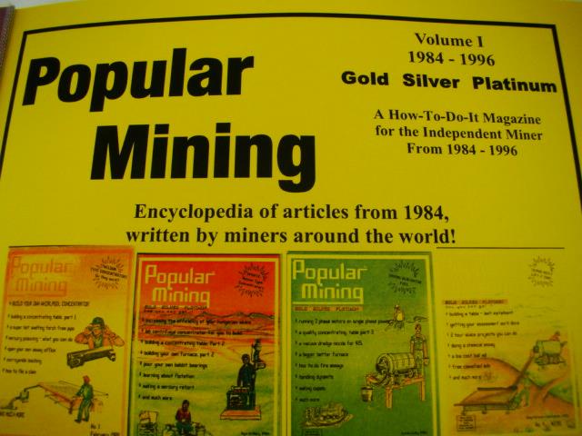 Popular Mining-Encyclopedia of Articles #1-Plans-DIY-Gold Prospecting History