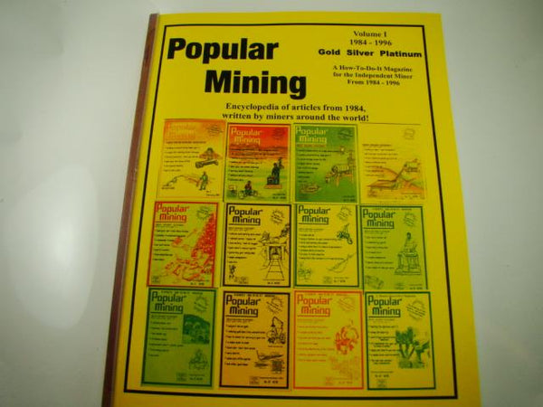 Popular Mining-Encyclopedia of Articles #1-Plans-DIY-Gold Prospecting History