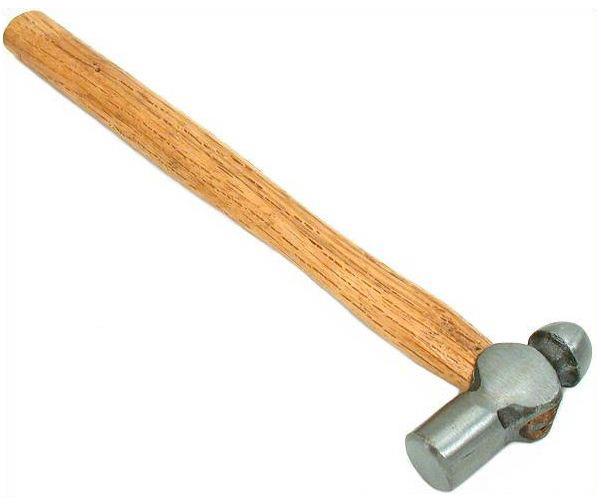 Small Ball Pein Hammer-Gold Jewlers-Punch-Stamps-Silver Bars-Pin Nails-Brads