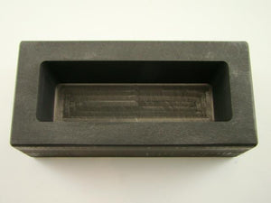 50 oz Gold KitKat Bar Mold 30 oz Silver High Density Graphite Loaf Scrap (B67)