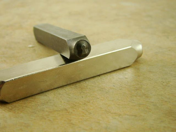 "Stick Cat" 1/4"-6mm-Large Stamp-Metal-Hardened Steel-Gold & Silver Bars Copper