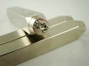 "Squeak Mouse" 1/4"-6mm-Large Stamp-Metal-Hardened Steel-Gold&Silver Bars