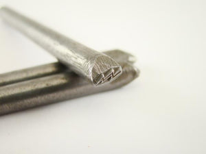 "Lightning Bolt" Symbol 3/16"-5mm-Stamp-Metal-Hardened -Gold&Silver Bars