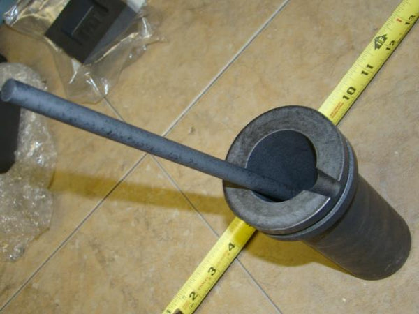 Graphite Stirring Rod 4 Scrap Metal Furnace Gold/Silver/Copper/Smelting/Stir