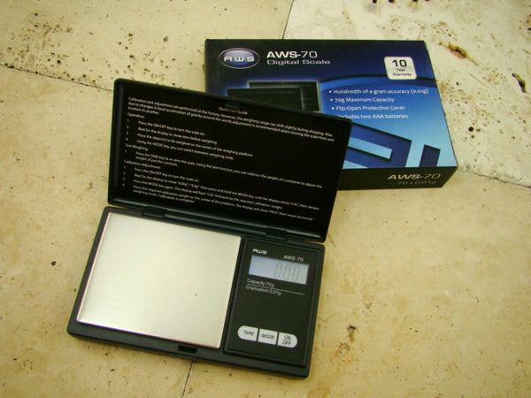 Digital Pocket Scale-Gold-Silver-Gram-Grain-CT-OZ-0.01 Gram Black-AAA-70G