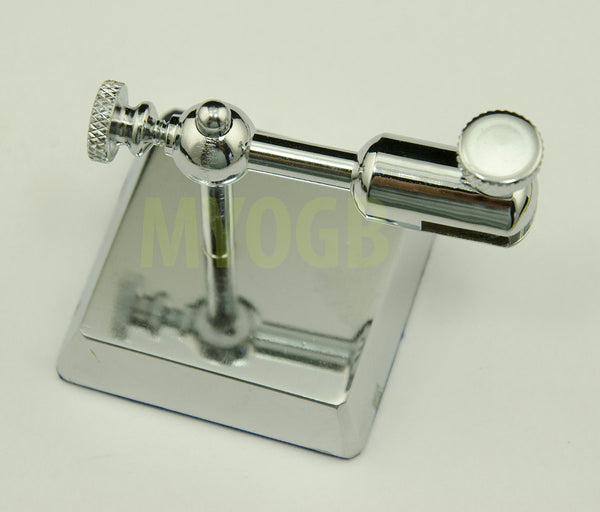 Heavy Duty Loupe Stand - Chrome Plated-Adjustable-Tweezers-Soldering-Inspection