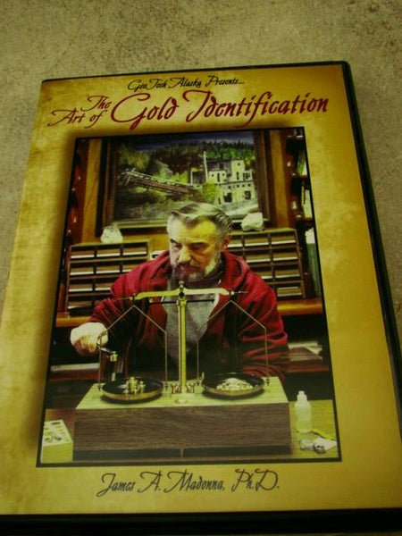 Outstanding "Gold Identification" DVD Placer-Lode-Specific Weight-Hardness +More