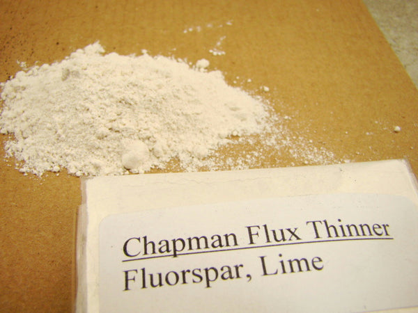 Chapman Flux Thinner-Smelting Gold & Silver-Black Sands-Jewelry-Refining