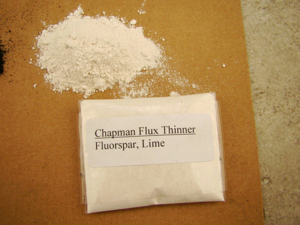 Pre-Mix 5lb Chapman Flux & Thinner Combo-Refine Gold-Silver-Smelting-Assay