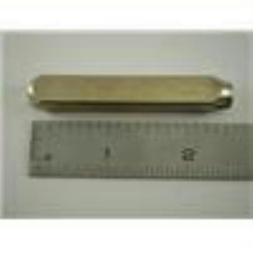 "Bat" Halloween 1/4"-6mm-Large Stamp-Metal-Hardened Steel-Gold & Silver Bar