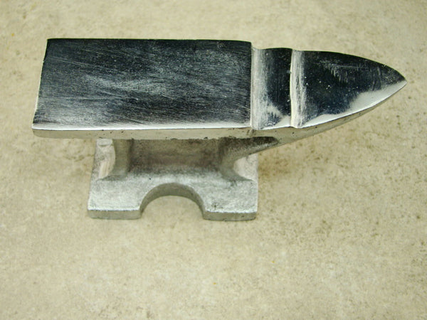 Metal Anvil, Metal Working, Stamp, Hammer, Paper Weight-Gold & Silver Bars