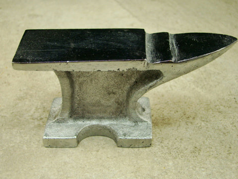 Metal Anvil, Metal Working, Stamp, Hammer, Paper Weight-Gold & Silver Bars