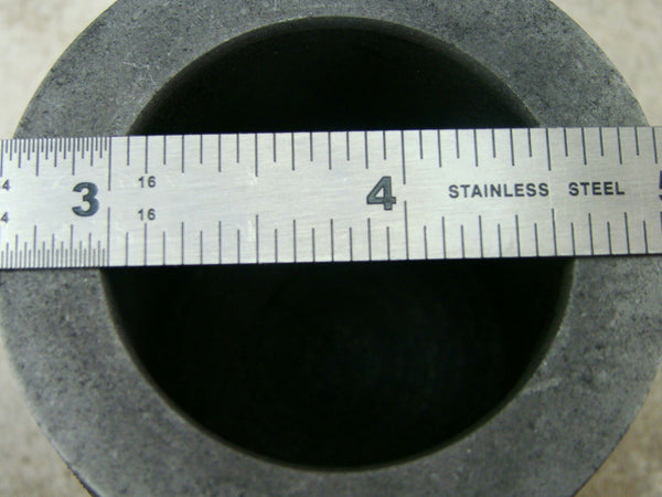 25 oz Graphite Crucible for Melting Gold-Silver-Copper- 2-5/16" W x 2-1/2" Tall