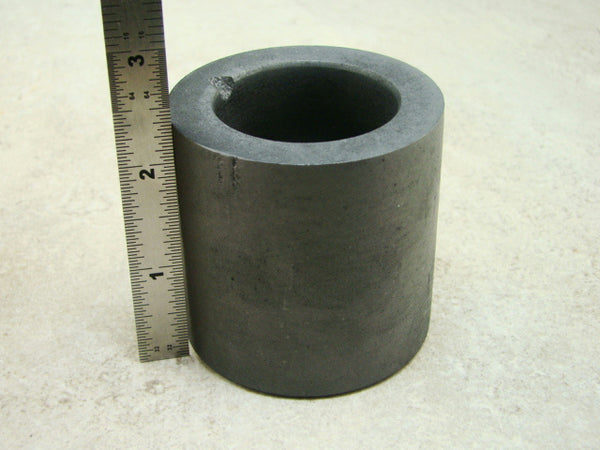 25 oz Graphite Crucible for Melting Gold-Silver-Copper- 2-5/16" W x 2-1/2" Tall