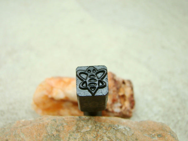 "Bumble Bee" Bug 3/8"-10mm-Large Stamp-Metal-Hardened Steel-Gold&Silver Bars