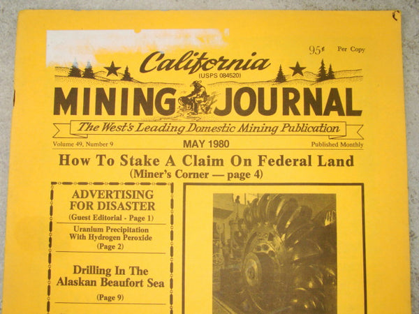 California Mining Journal May 1980 - How to Stake a Claim on Federal Land