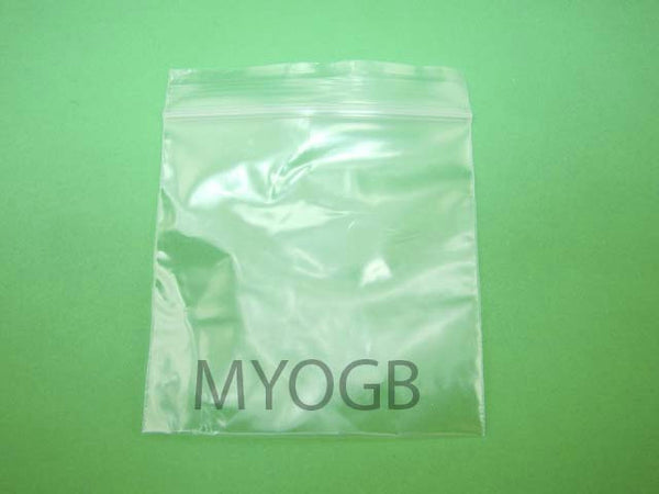 200pcs 3" x 3" Zip Lock Plastic Bags-Storage-Jewerly-Parts-Gold Nuggets