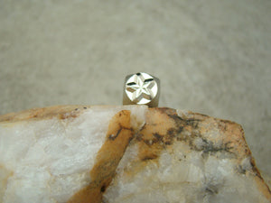 "Nautical Star" Sea 1/4"-6mm-Large Stamp-Metal-Hardened Steel-Gold & Silver Bar