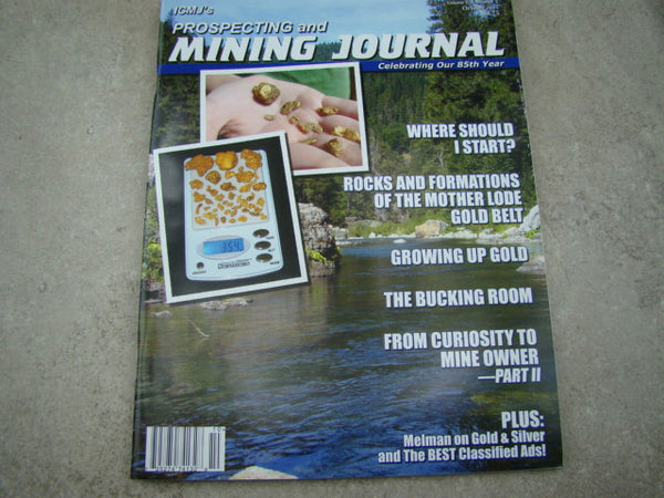ICMJ's Prospecting & Mining Journal Magazine October2015 Big Nuggets Chris Ralph