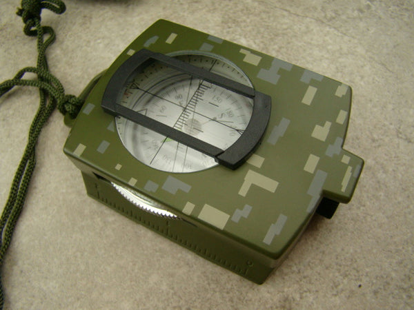 Military Prismatic Compass - Map Reader -Camping-Backpacking-Survivial-Hiking