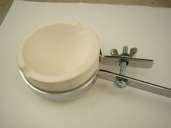 New Gold & Silver Melting / Smelting Furnace-Dish & Handle Tool