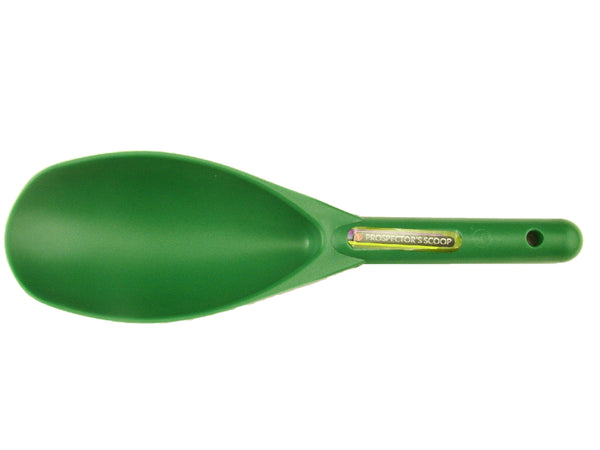 12" Green Plastic Scoop Shovel-Gold Metal Detecting Panning Sluice Recovery TG
