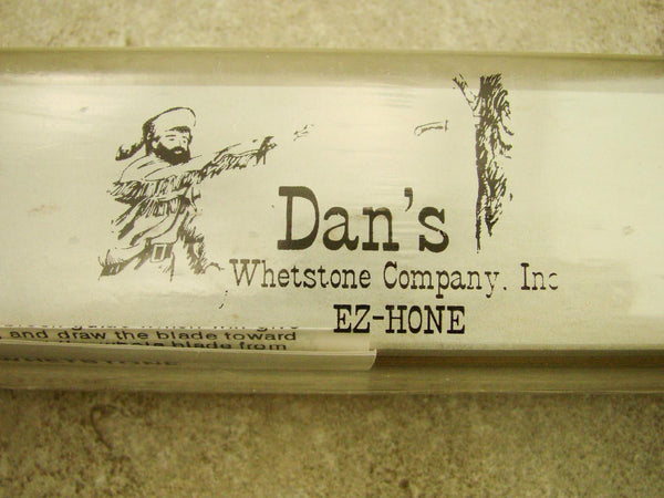 Dan's EZ-Hone Arkansas 6" Knife Sharpner With Coarse and Medium Stone