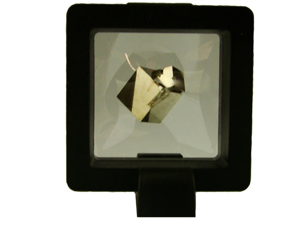 Navajun Spain Mine - Pyrite Cube Crystal With Display Case-#PC1