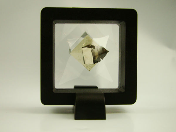 Navajun Spain Mine - Pyrite Cube Crystal With Display Case-#PC2