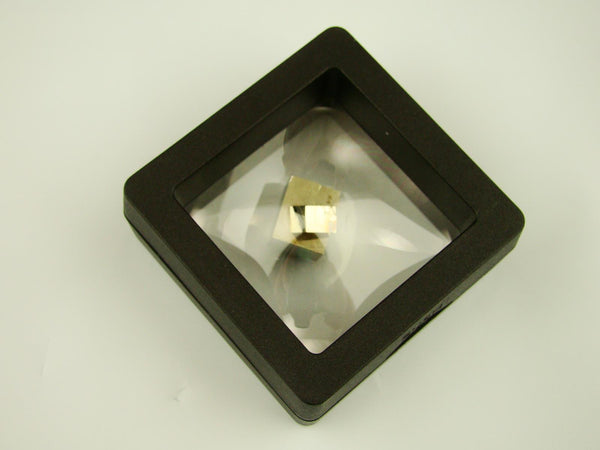 Navajun Spain Mine - Pyrite Cube Crystal With Display Case-#PC10