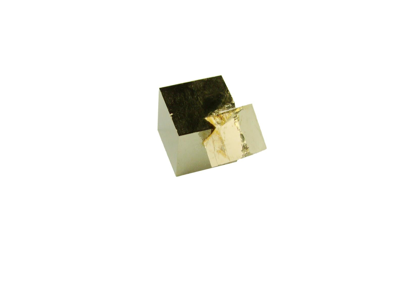 Navajun Spain Mine - Pyrite Cube Crystal With Display Case-#PC14