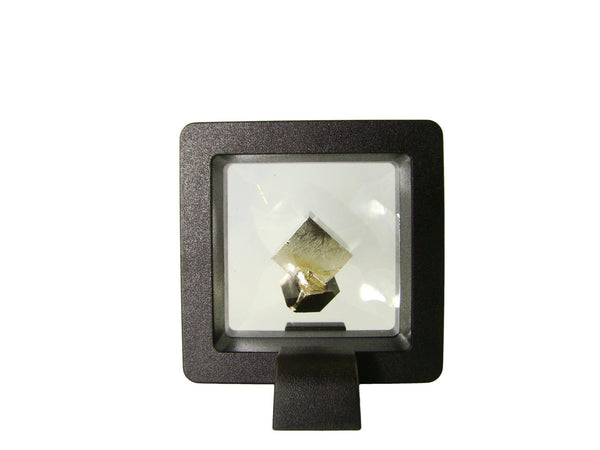 Navajun Spain Mine - Pyrite Cube Crystal With Display Case-#PC14