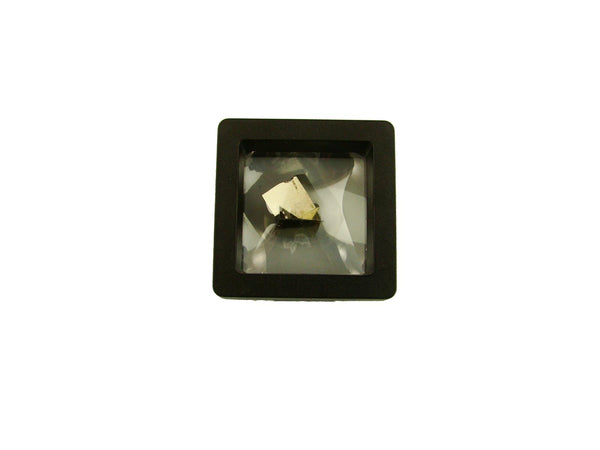 Navajun Spain Mine - Pyrite Cube Crystal With Display Case-#PC15
