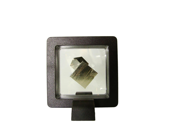 Navajun Spain Mine - Pyrite Cube Crystal With Display Case-#PC22