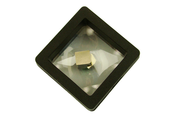 Navajun Spain Mine - Pyrite Cube Crystal With Display Case-#PC26
