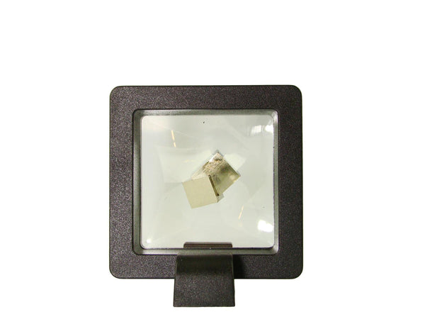 Navajun Spain Mine - Pyrite Cube Crystal With Display Case-#PC26
