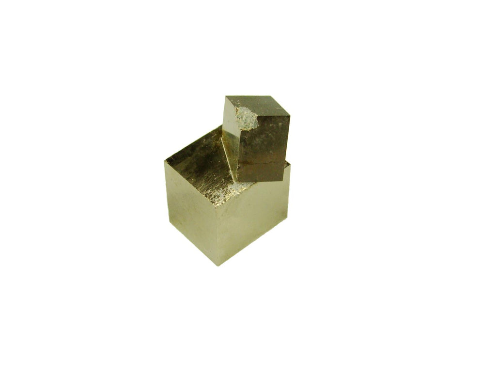 Make Your Own Gold Bars Navajun Spain Mine - Pyrite Cube Crystal With  Display Case-#PC21