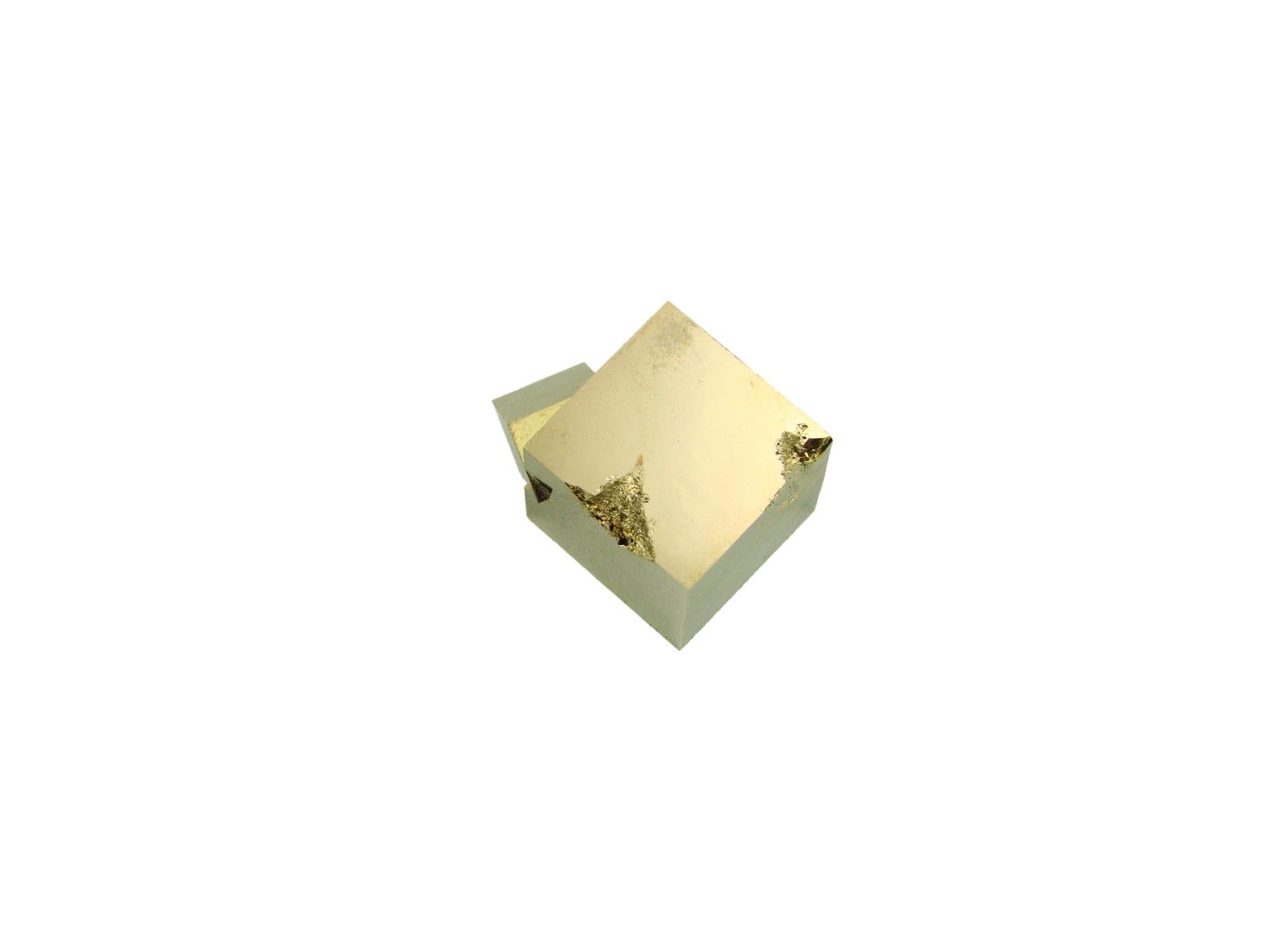 Navajun Spain Mine - Pyrite Cube Crystal With Display Case-#PC33