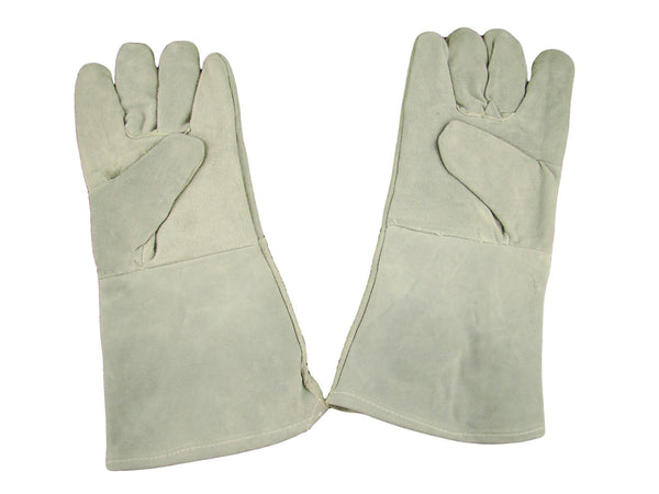 1 Pair 13" Leather Welding Gloves-Safety-Furnace-Gold Melting-Smelting