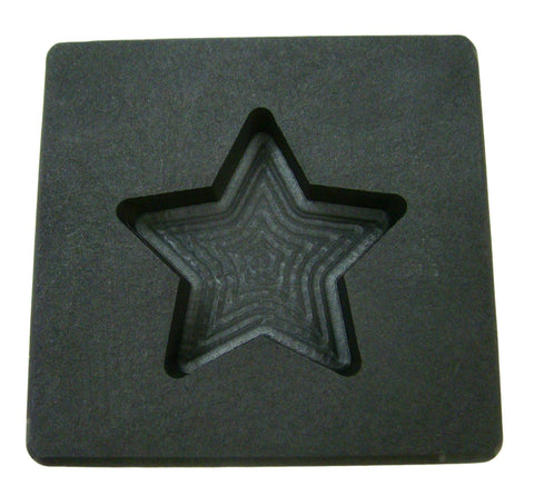 Star graphite melting metal pouring mold casting – Make Your Own Gold ...