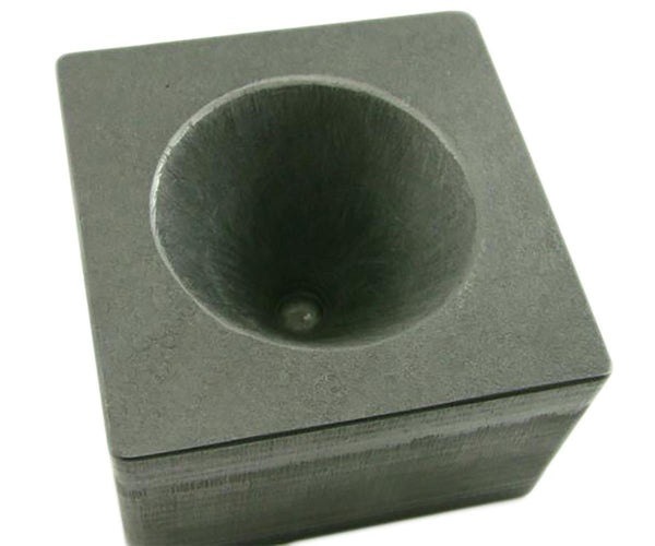 High Density Graphite Conical Mold- Assy Gold Silver Black Sand Cone