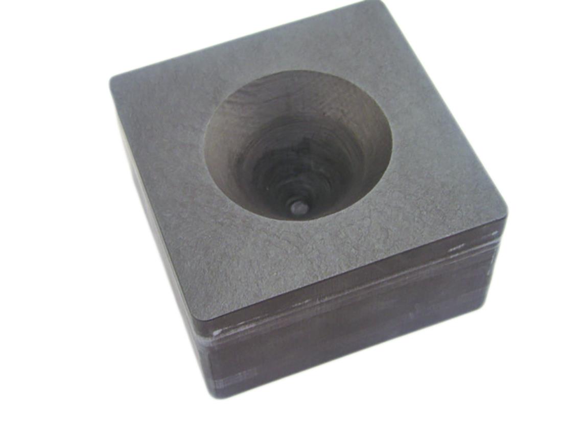 High Density Graphite Mini Conical Mold- Assy Gold Silver Black Sand Cone
