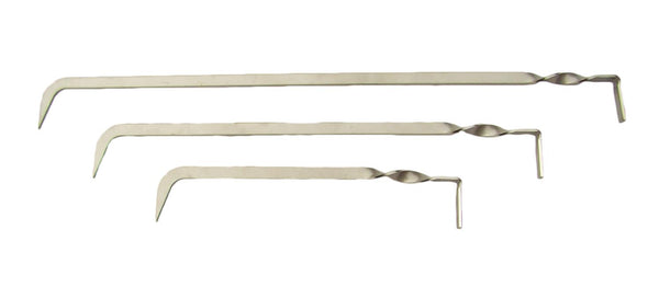 Set of 3 12"-18"-24" Claw & Scoop Crevice Tools-Gold-Prospecting-Rock-Mining