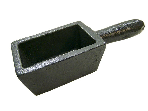 60 oz Gold Bar Loaf Cast Iron Ingot Mold Scrap Silver, Copper, Aluminum Smelting