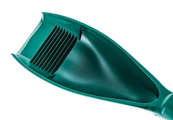 12" Green Plastic Scoop with RIFFLES -Gold Panning Sluice Recovery
